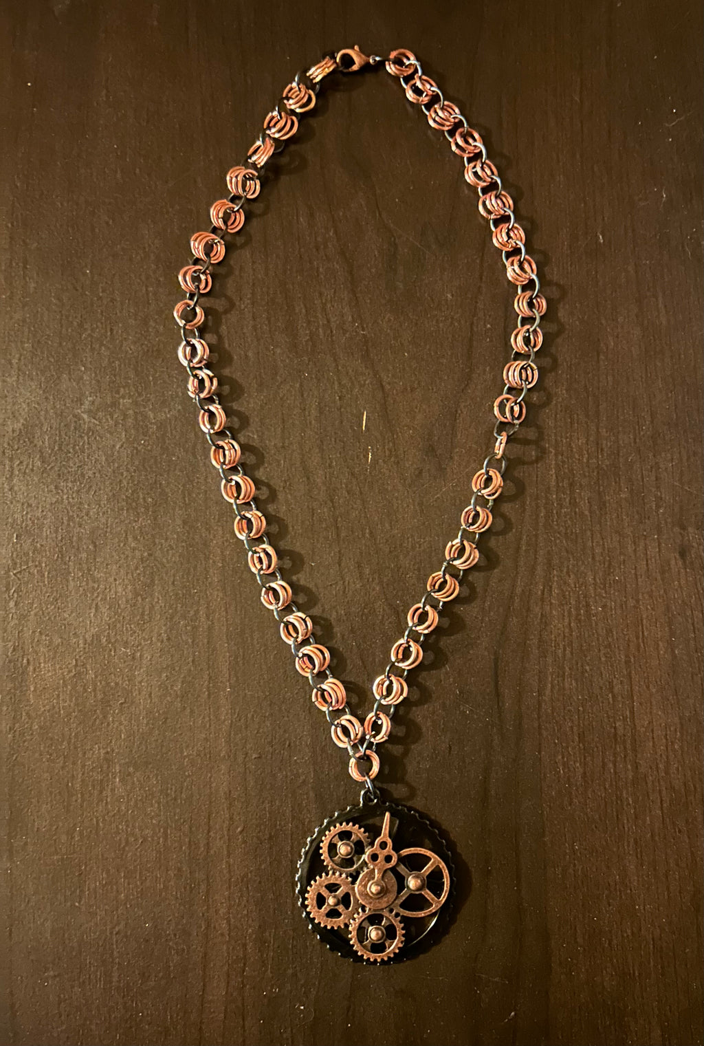 Clockwork Chain Pendant