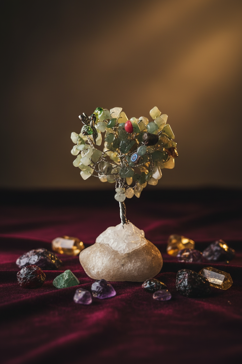 Crystal Tree — Dark Velvet