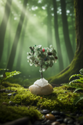 Crystal Tree — Enchanted Forest