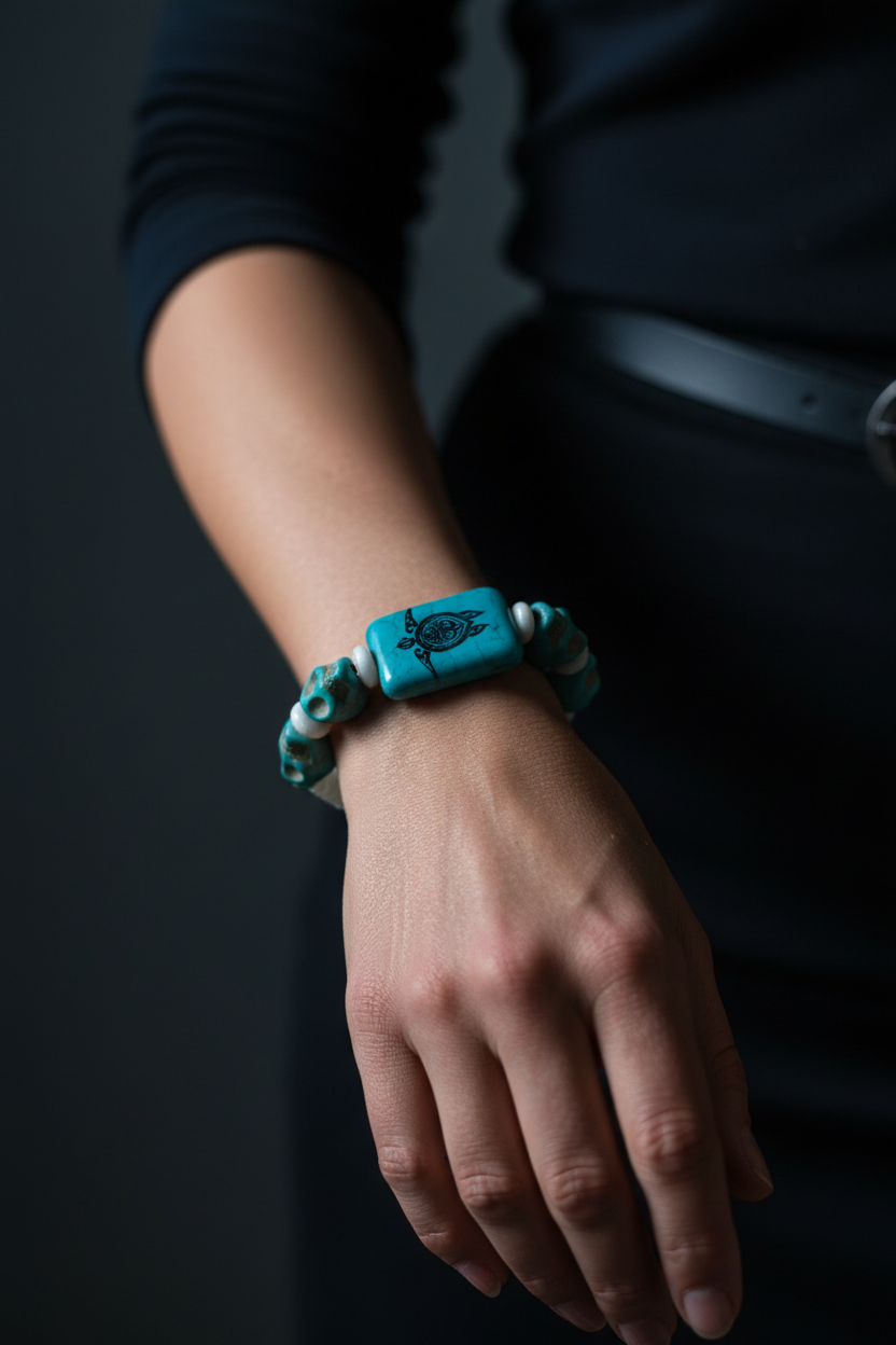 Dark moody wrist shot