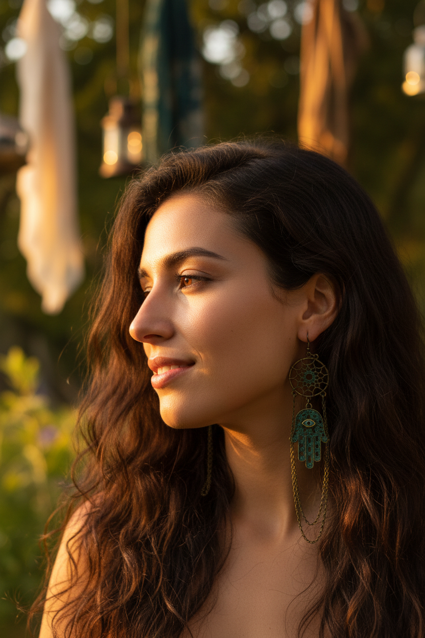Dreamcatcher Hamsa - Lifestyle