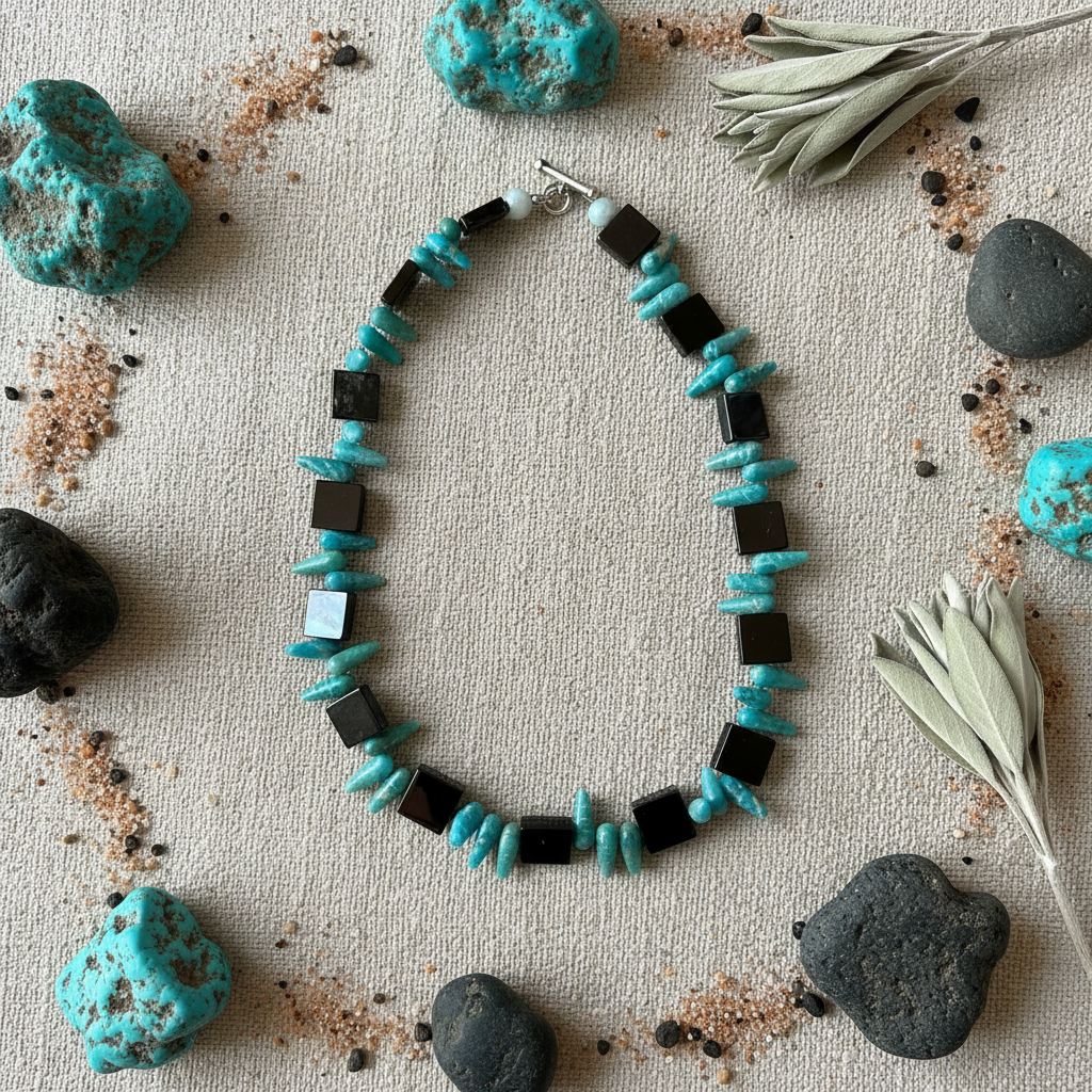 Flat lay natural styling