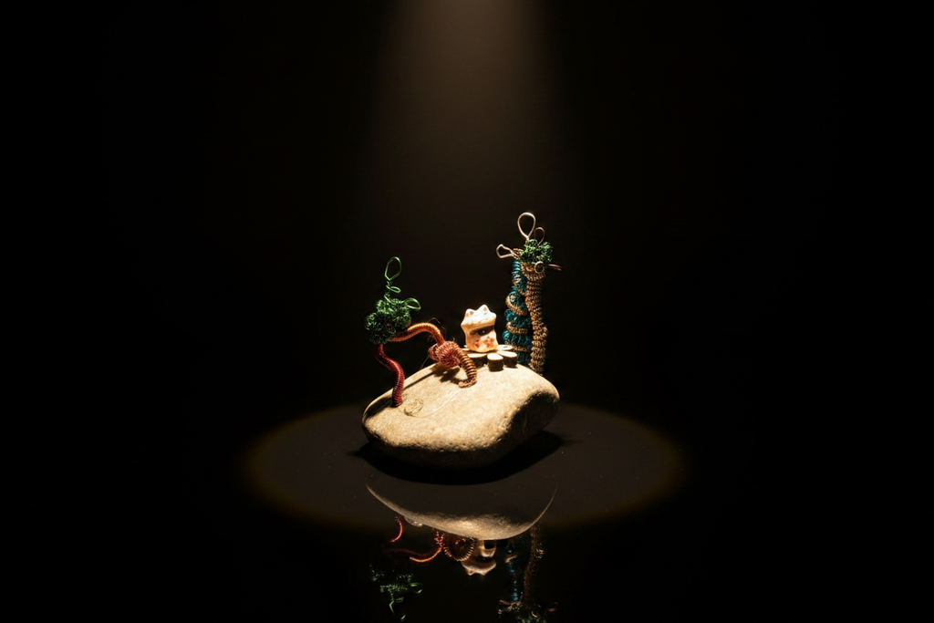 Miniature Wire Sculpture Garden - Gallery Spotlight