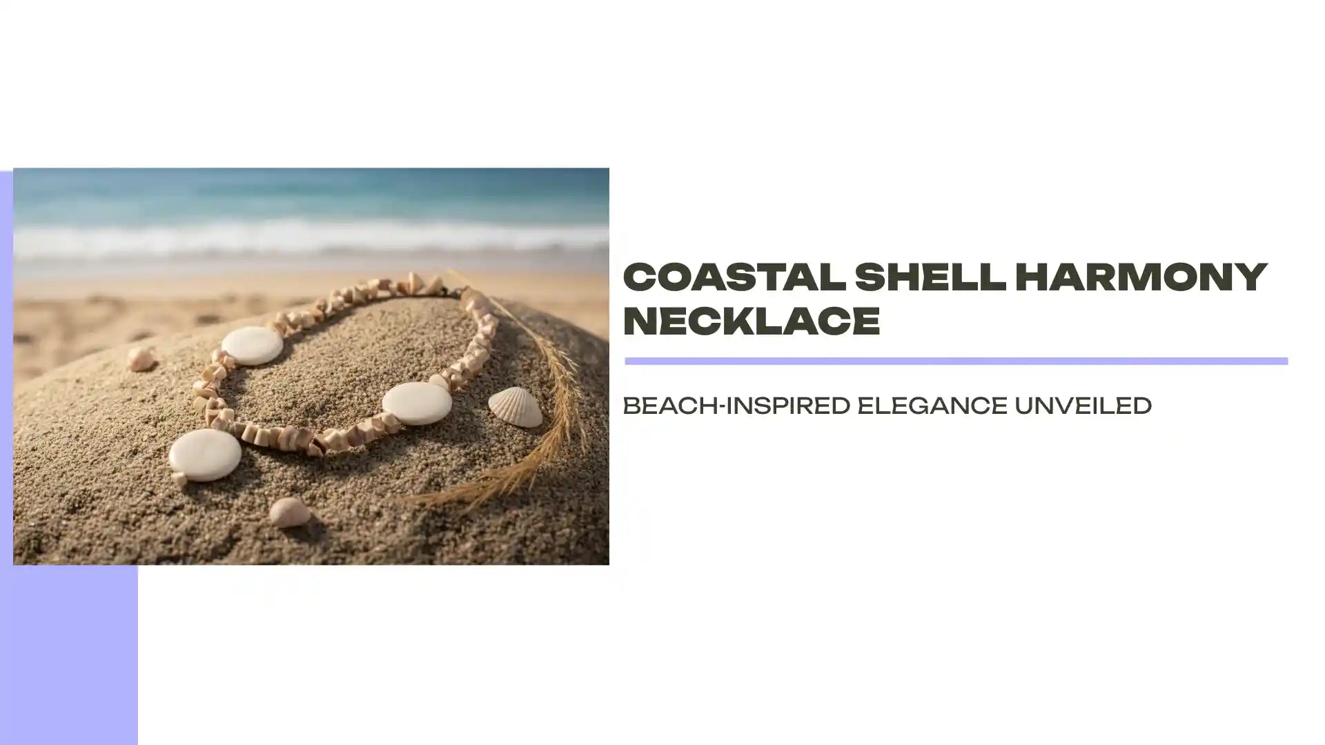 Coastal Shell Harmony Necklace by@Outfy